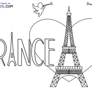 France coloring pages printable for free download