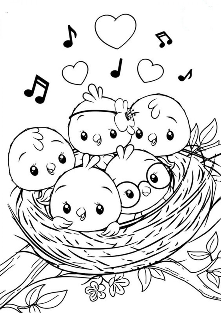 Free easy to print bird coloring pages cute coloring pages bird coloring pages coloring pages