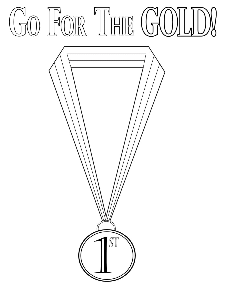 Printable olympic coloring pages â