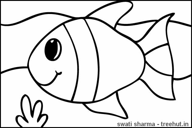 Fish colorg page