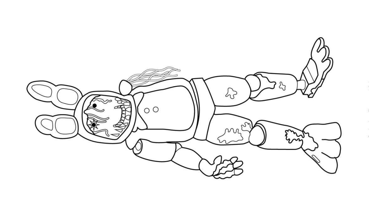 Fnaf coloring page by angeladesalvatore on