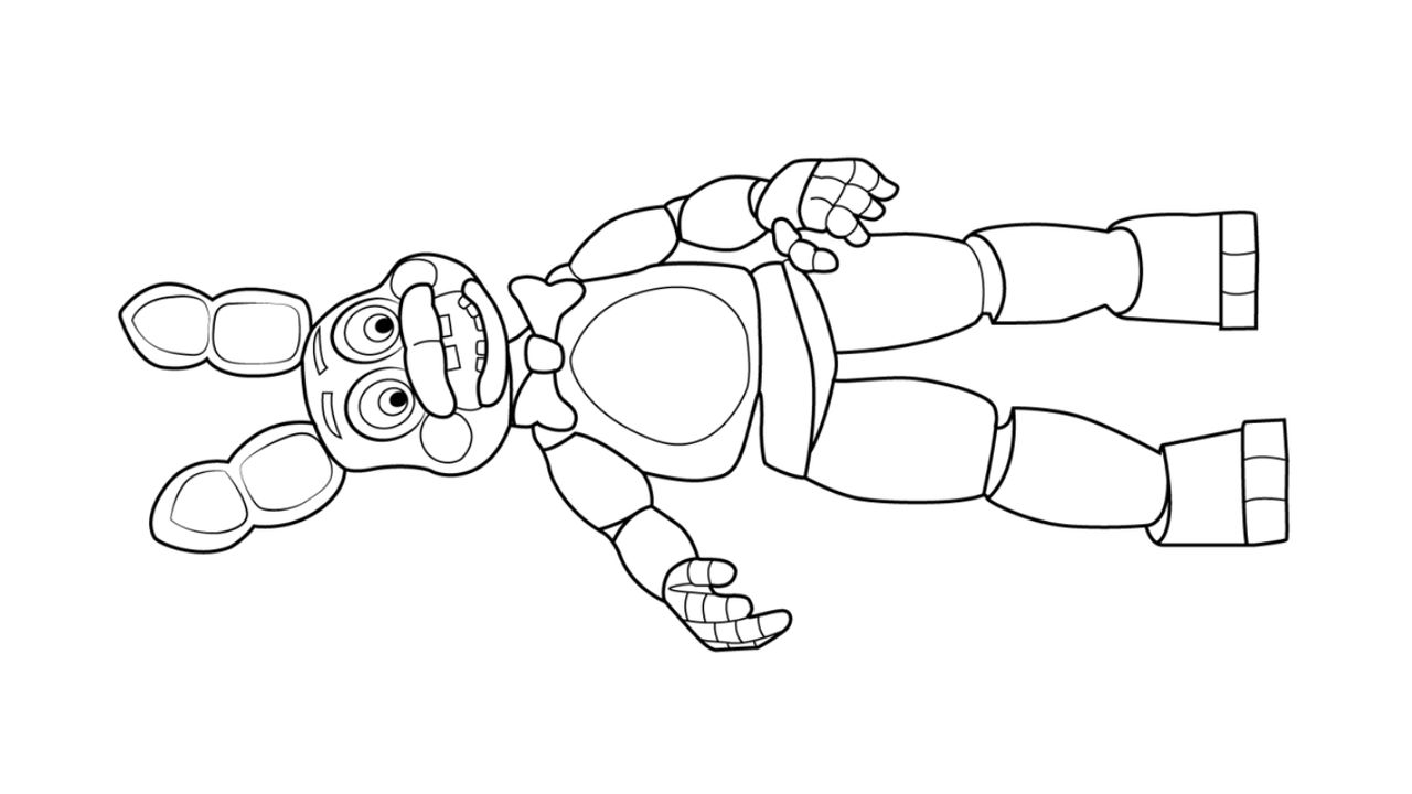 Fnaf coloring page by angeladesalvatore on