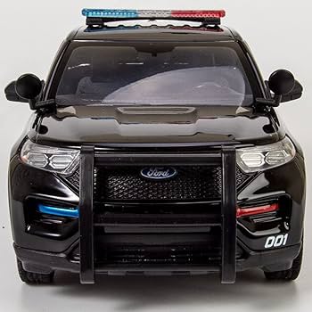 All star toys ford explorer police interceptor utility promo diecast model car exclusive motormax toys games