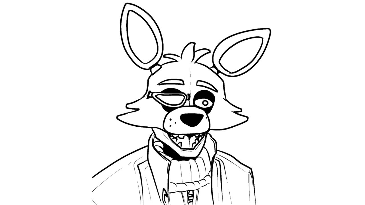 Fnaf coloring page by angeladesalvatore on