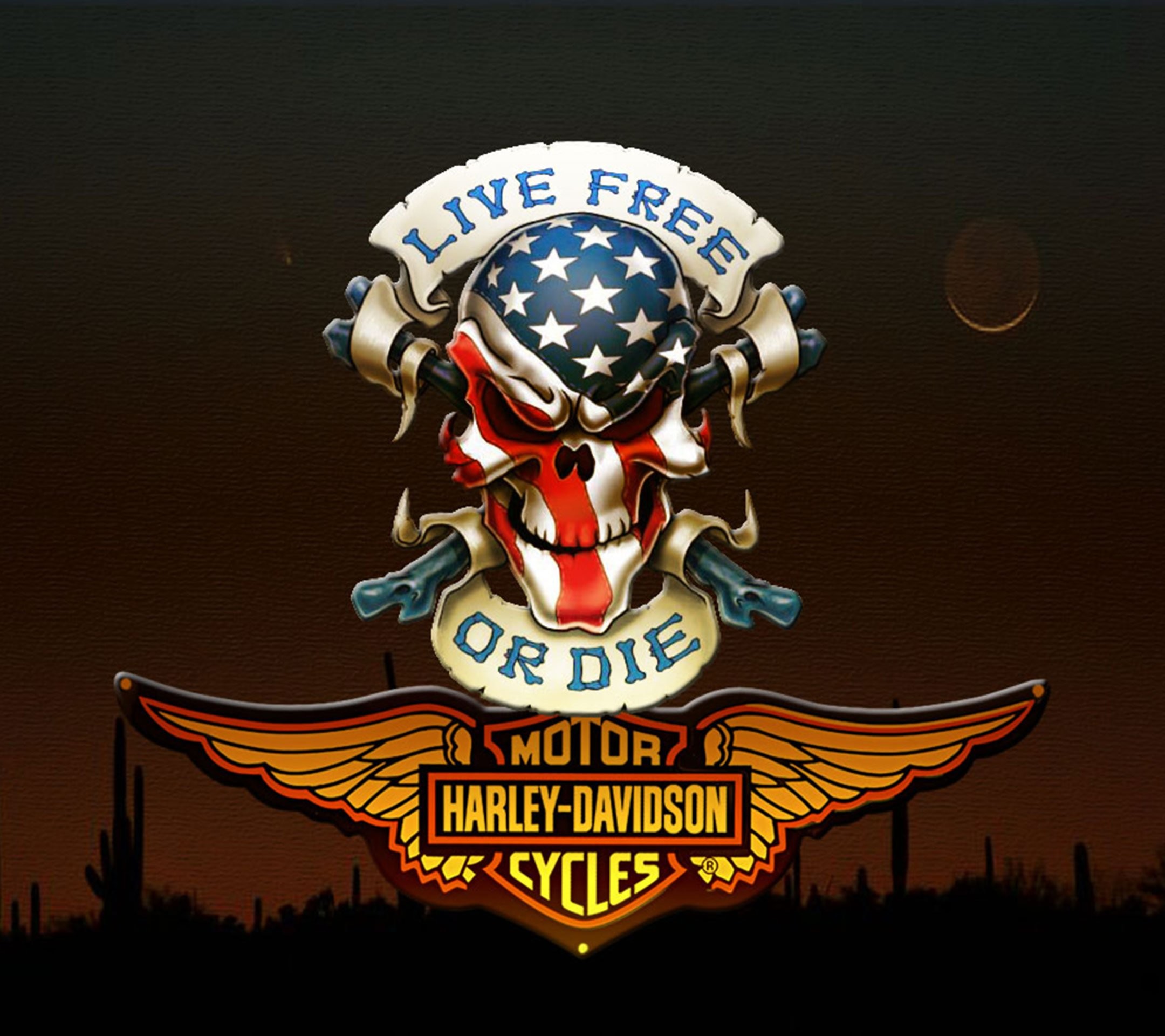 Harley davidson logo wallpaper pictures