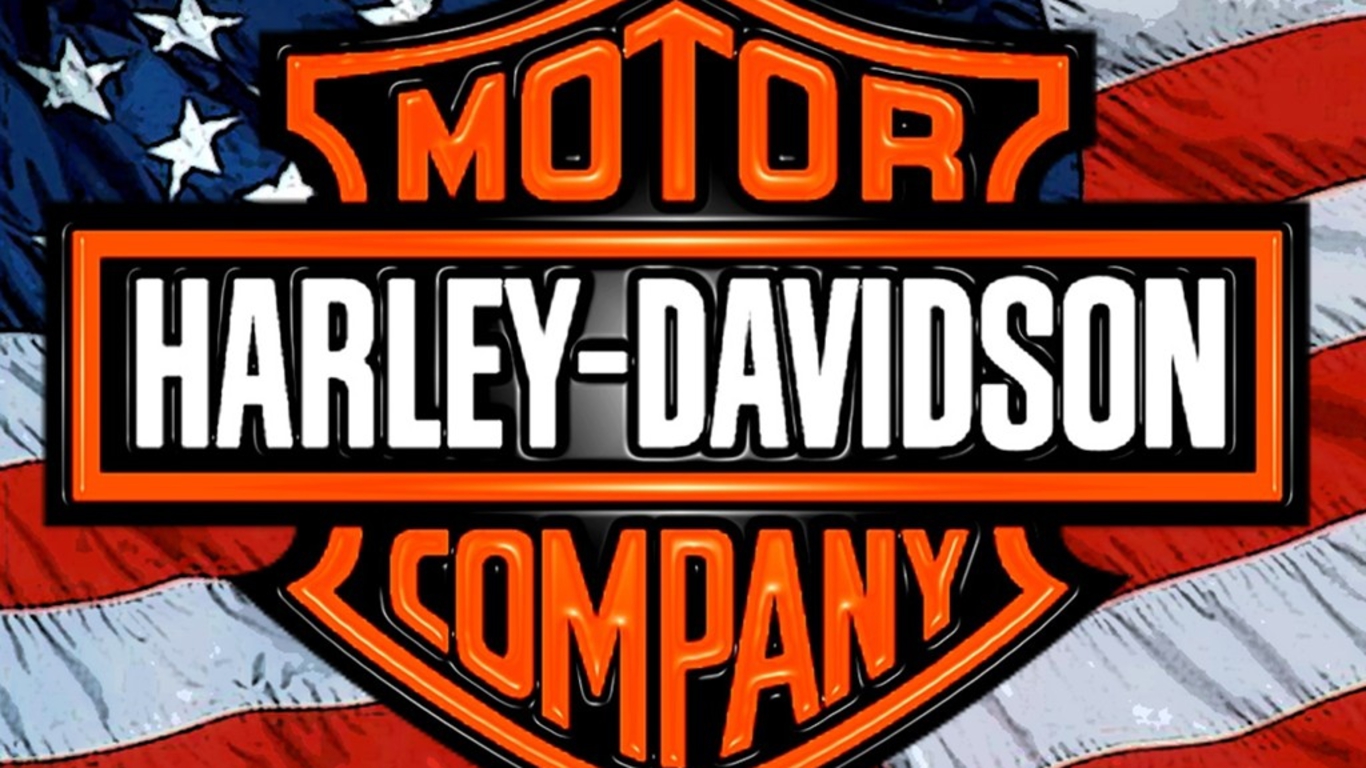 Harley davidson logo hd wallpaper