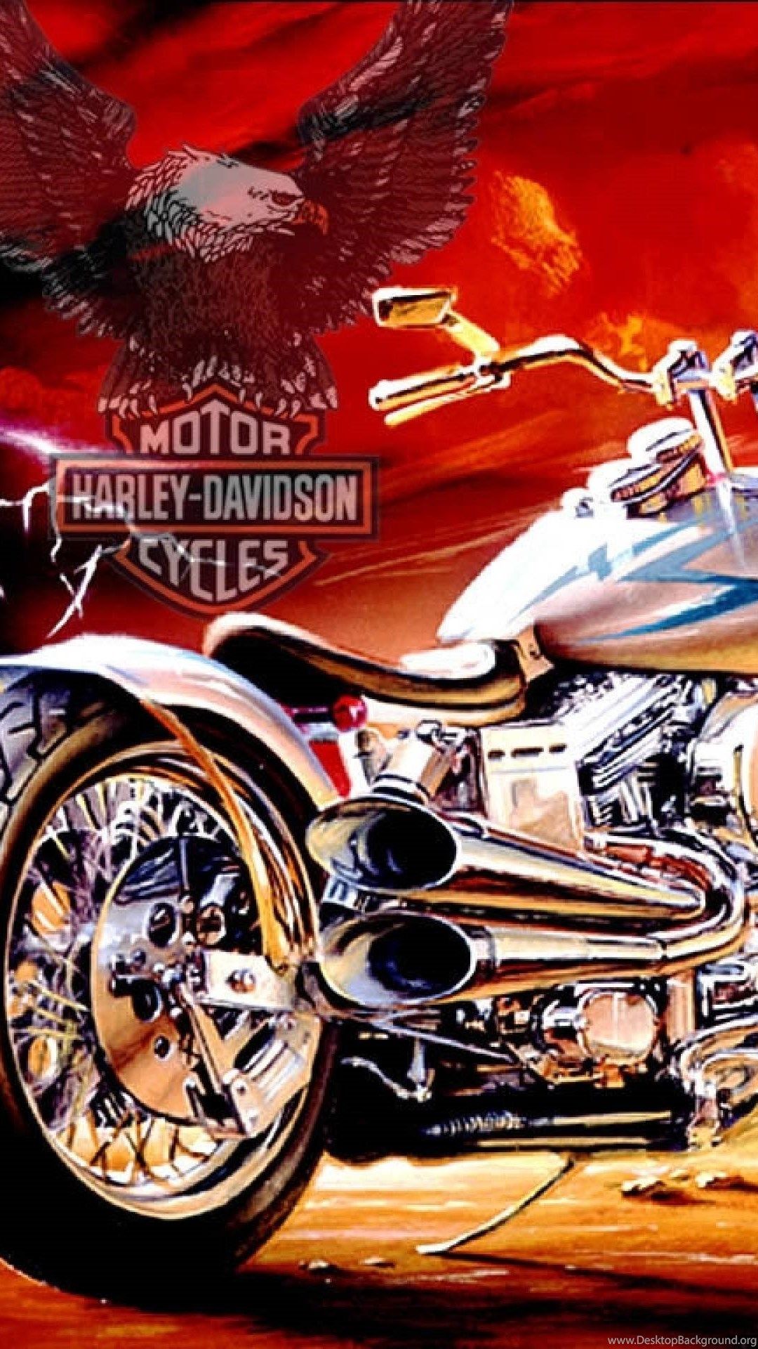 Harley davidson hd iphone wallpapers
