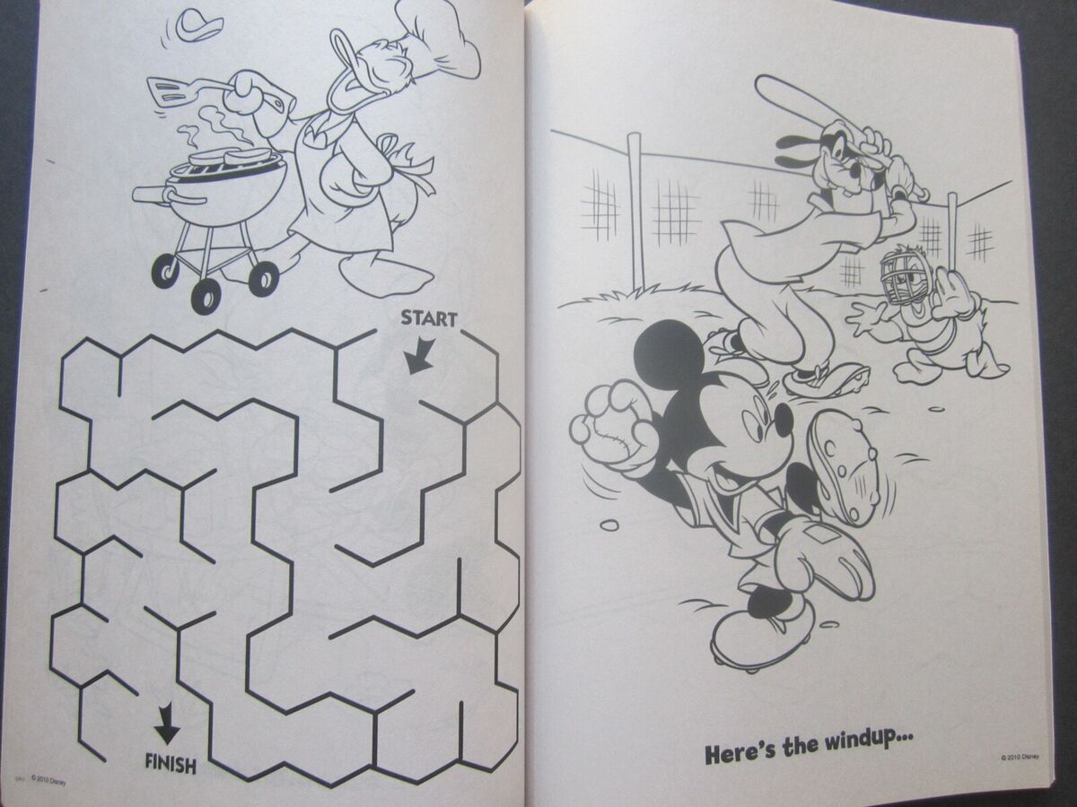 Disney mickey mouse friends big jumbo coloring bks all ears fun for all