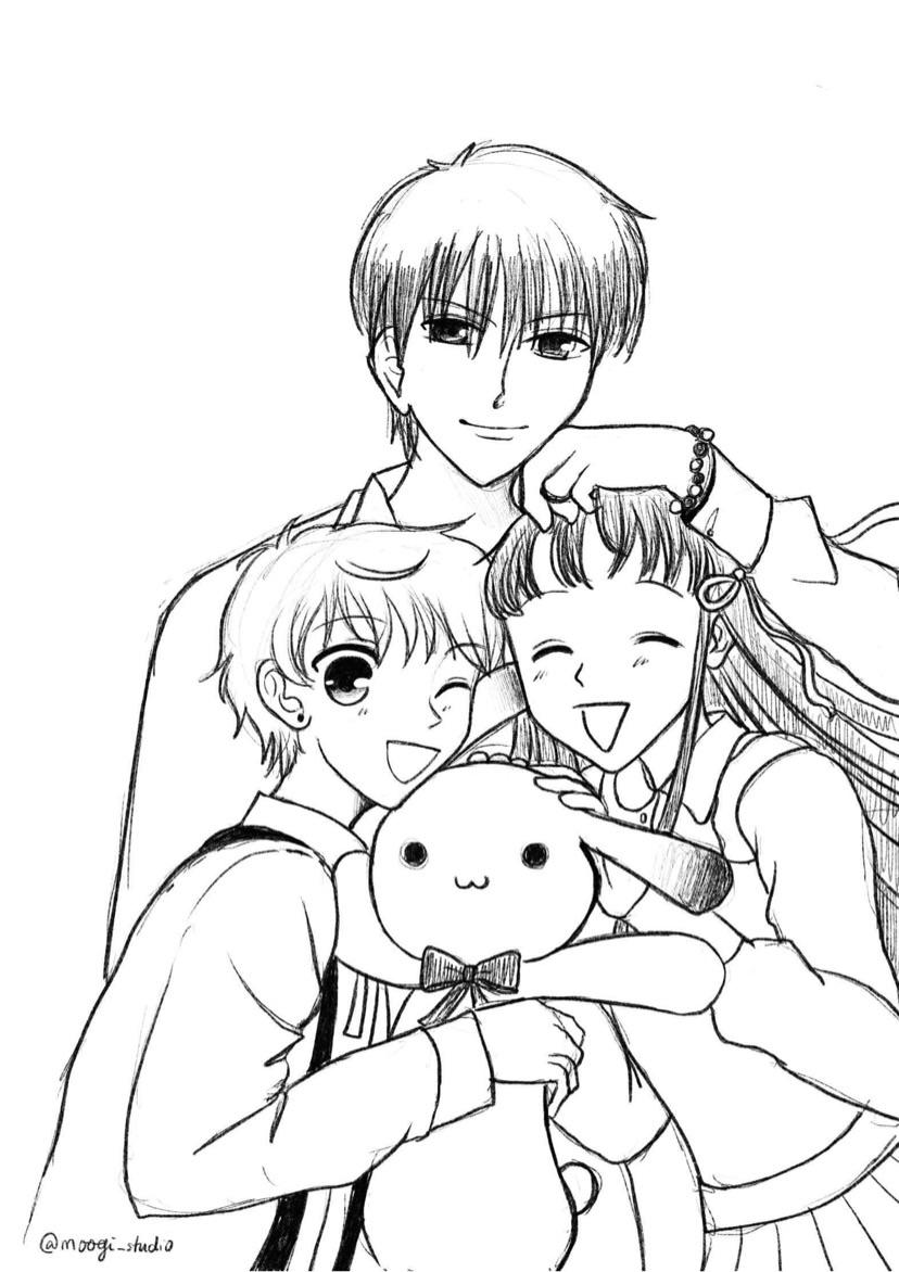 When fruits basket season ends and you dont know what to do with your life art art by moogistudio my gf enjoy rfruitsbasket