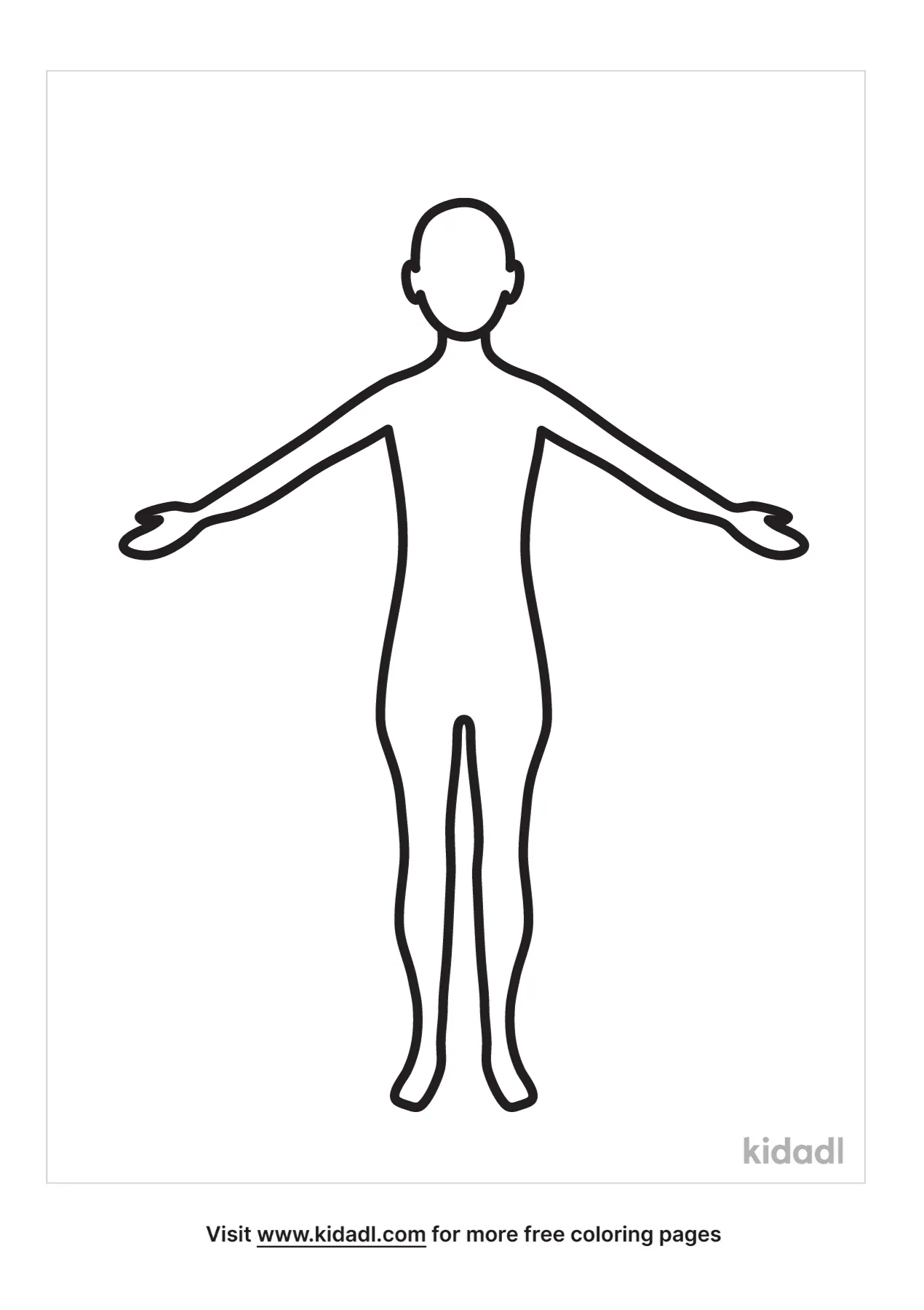Free human body coloring page coloring page printables