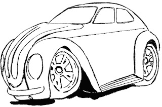 Jogos de colorir desenhos online carro fusca jogo de pintura infantil