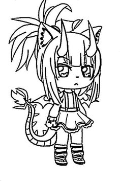 Gacha life coloring pages ideas cute cartoon characters coloring pages coloring pages for kids