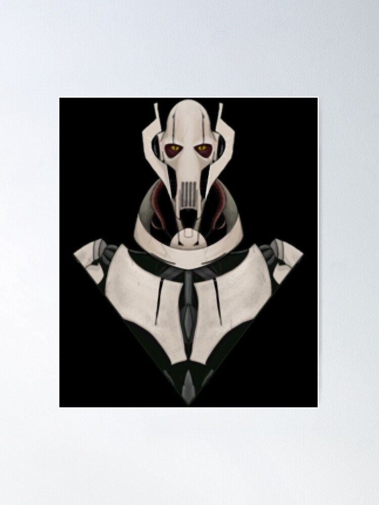 General grievous star wars minimal poster for sale by vitale