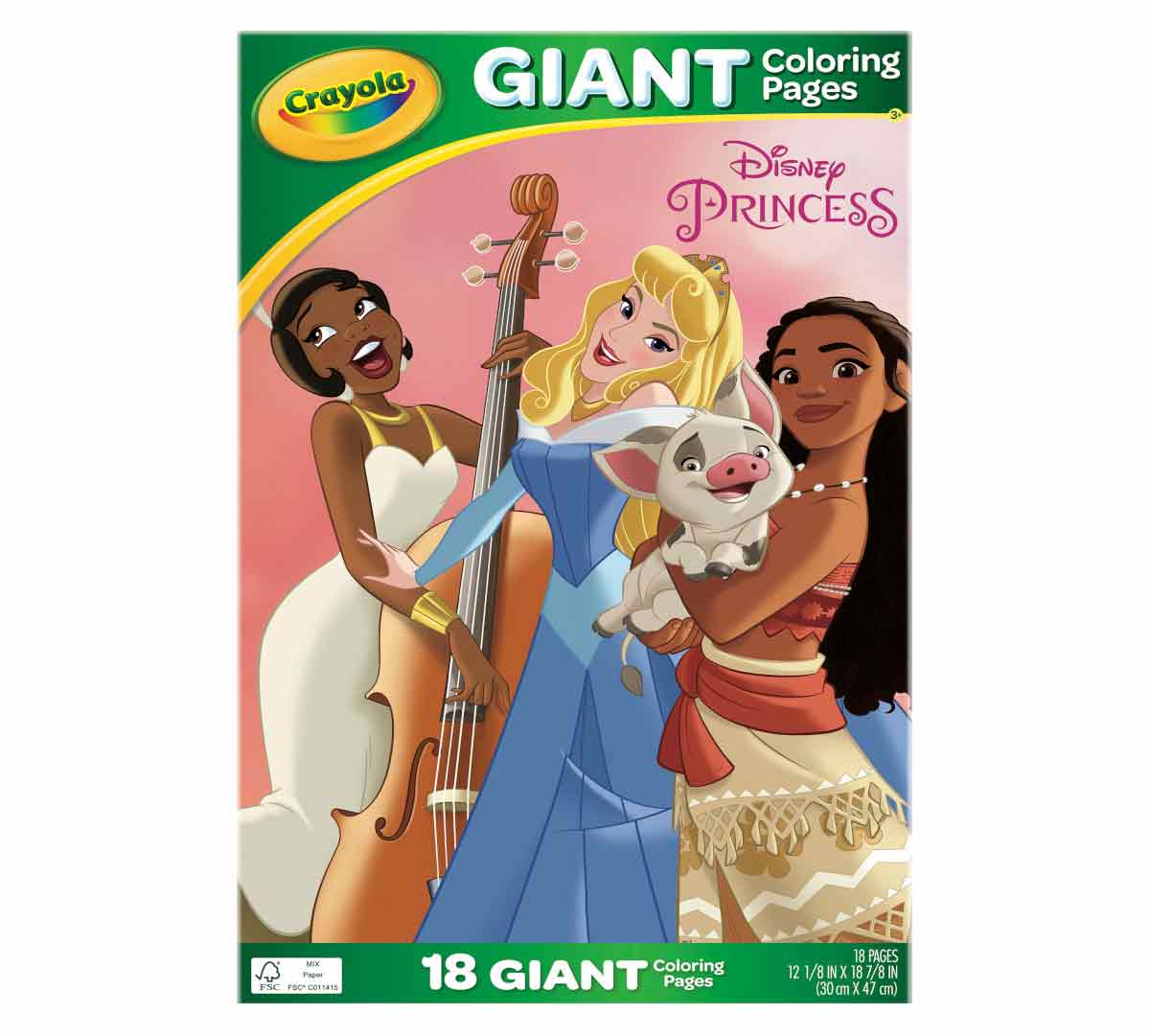 Giant disney princess coloring pages