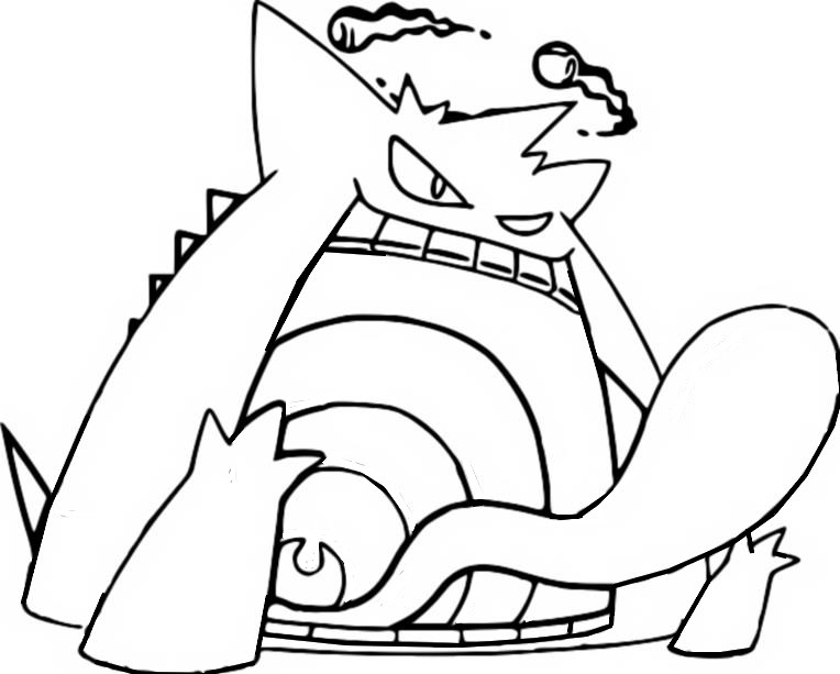 Coloring pages gigantamax pokãmon