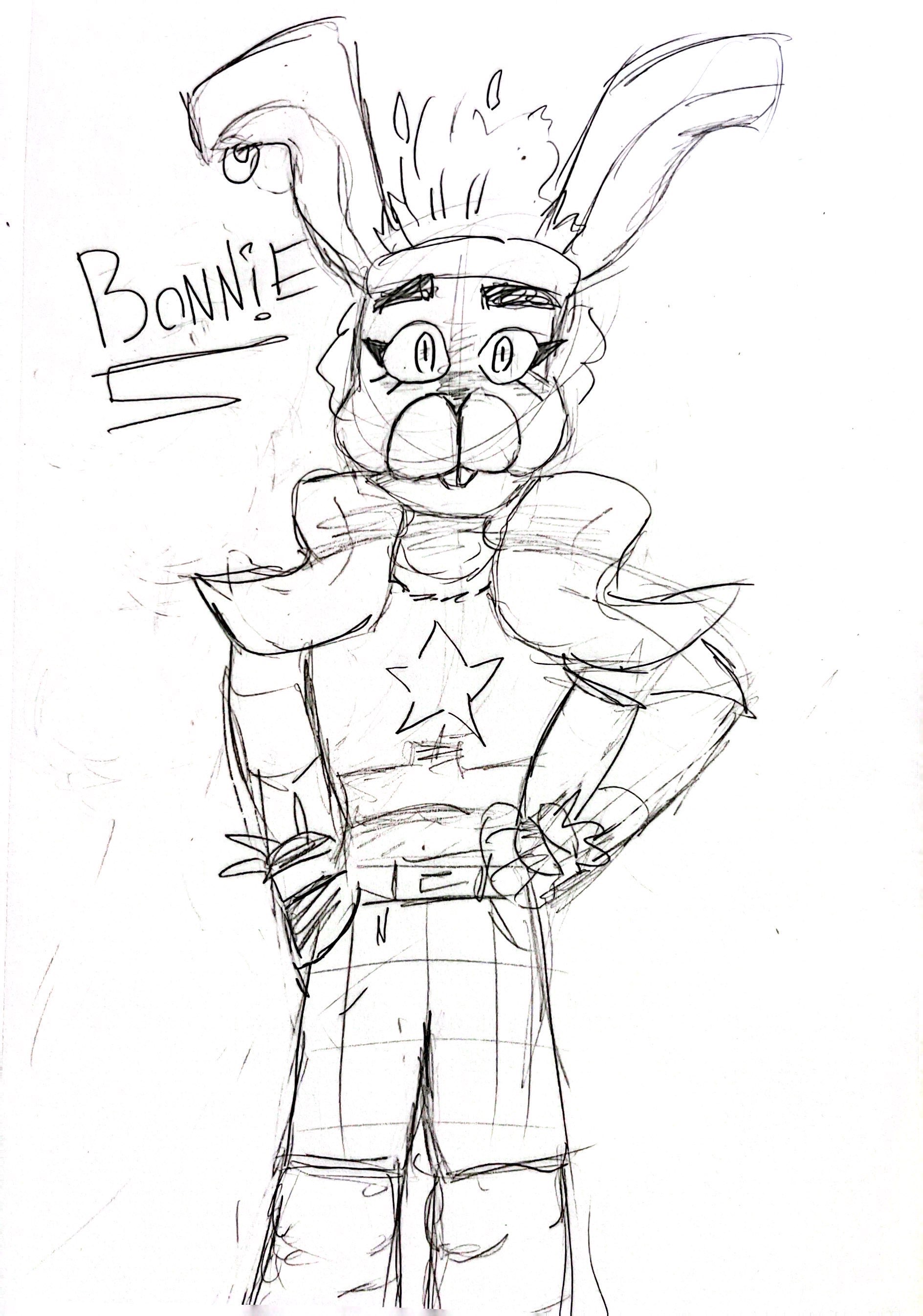 Glamrock bonnie by mbenn on