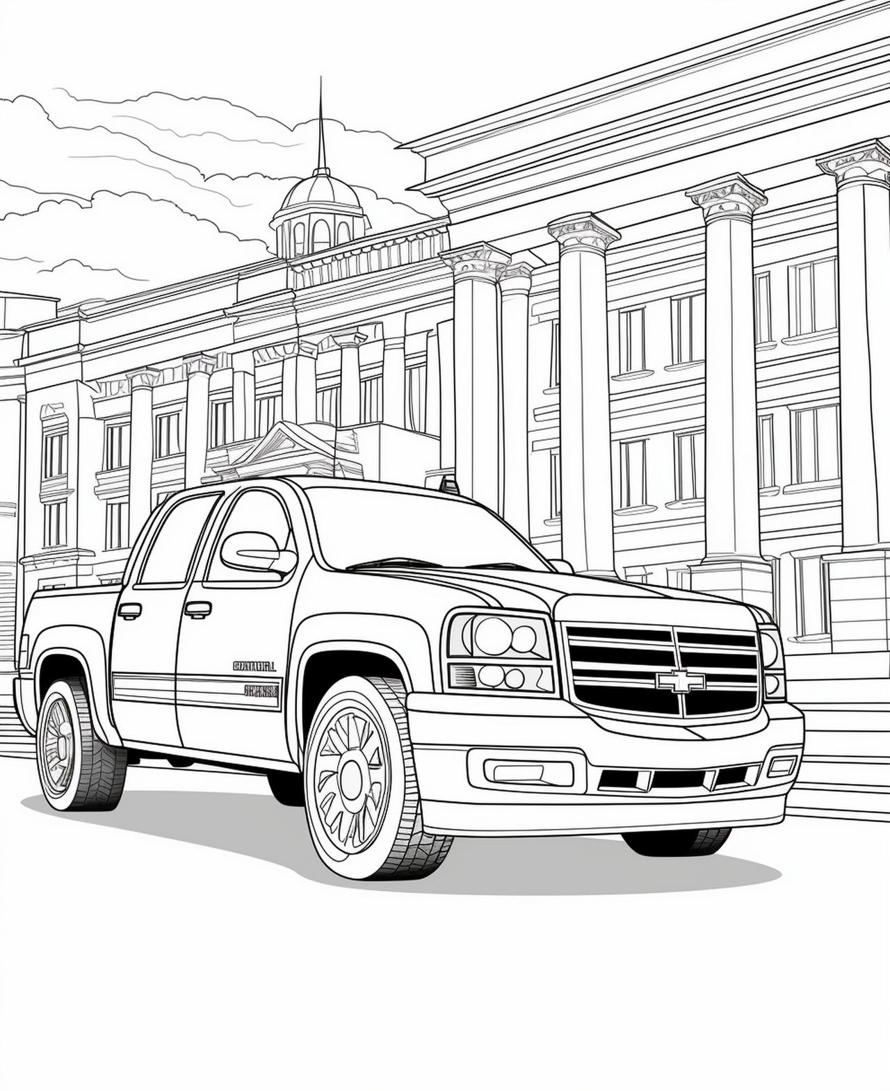 Cars coloring pages in premium quality by coloringbooksart on