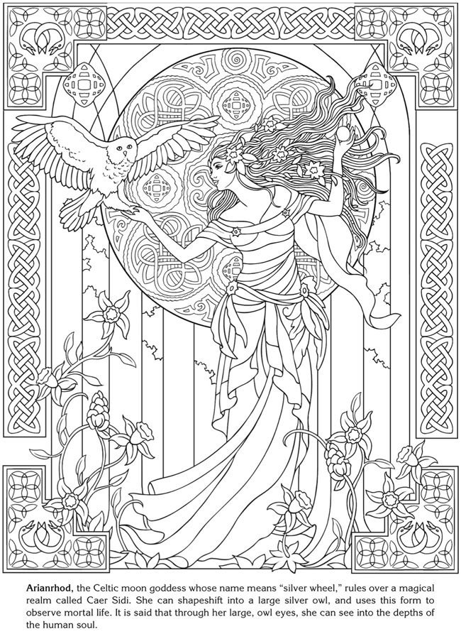 Arianrhod celtic goddess