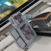 Pixel papercraft