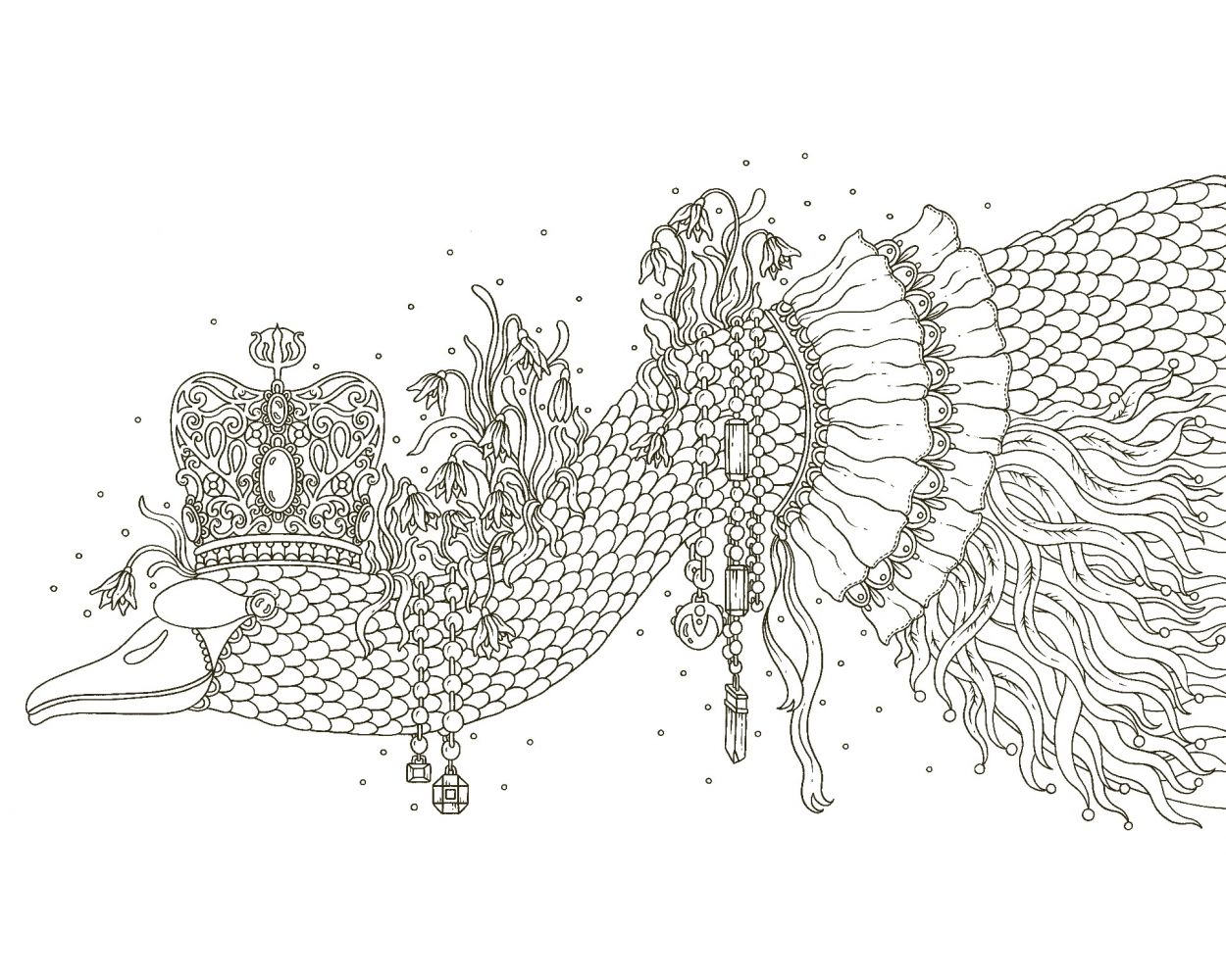 Grains of gold coloring book