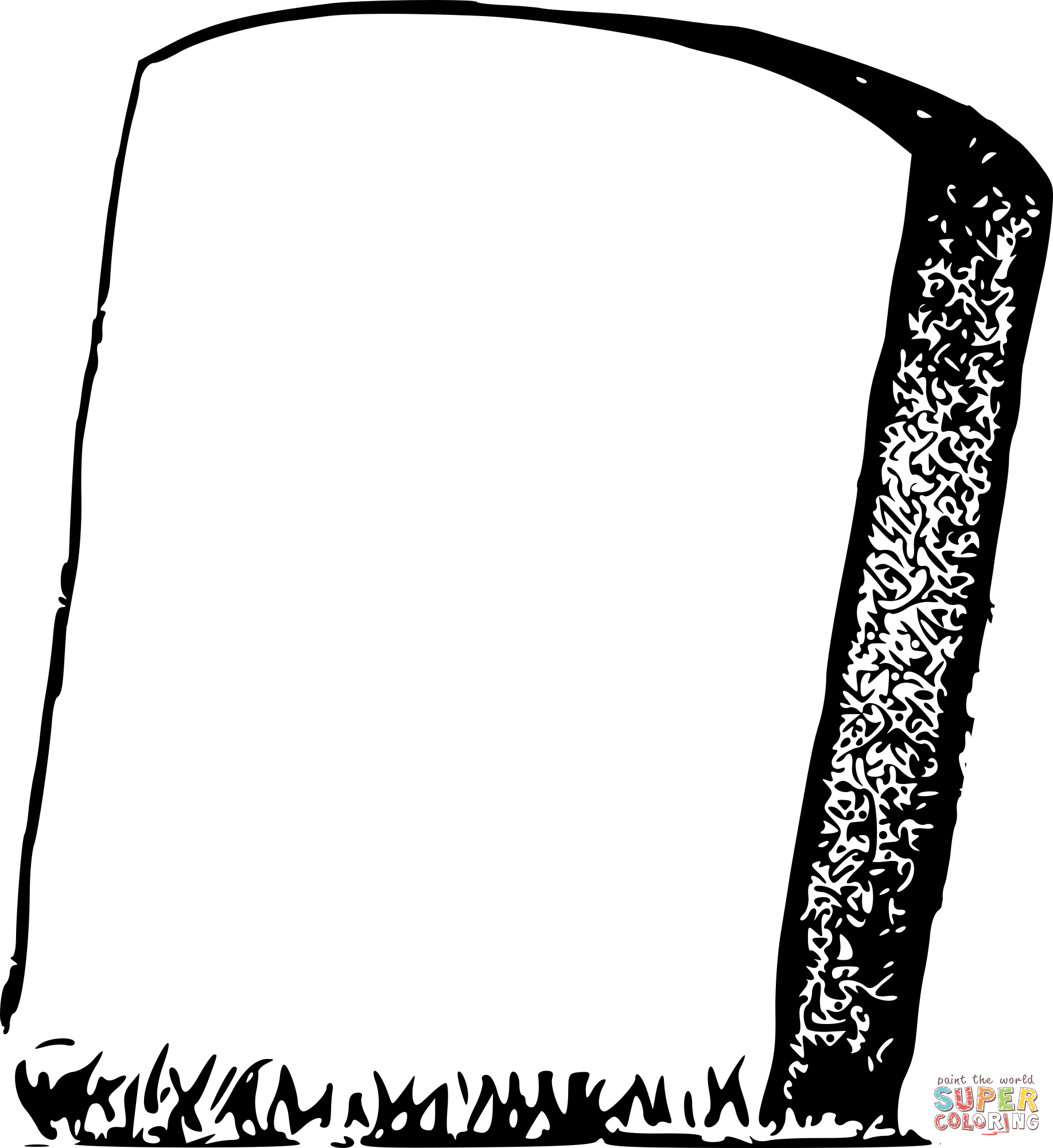 Vintage gravestone coloring page free printable coloring pages