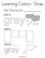 Grey coloring pages