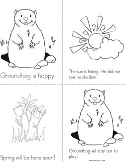 Happy groundhog day book