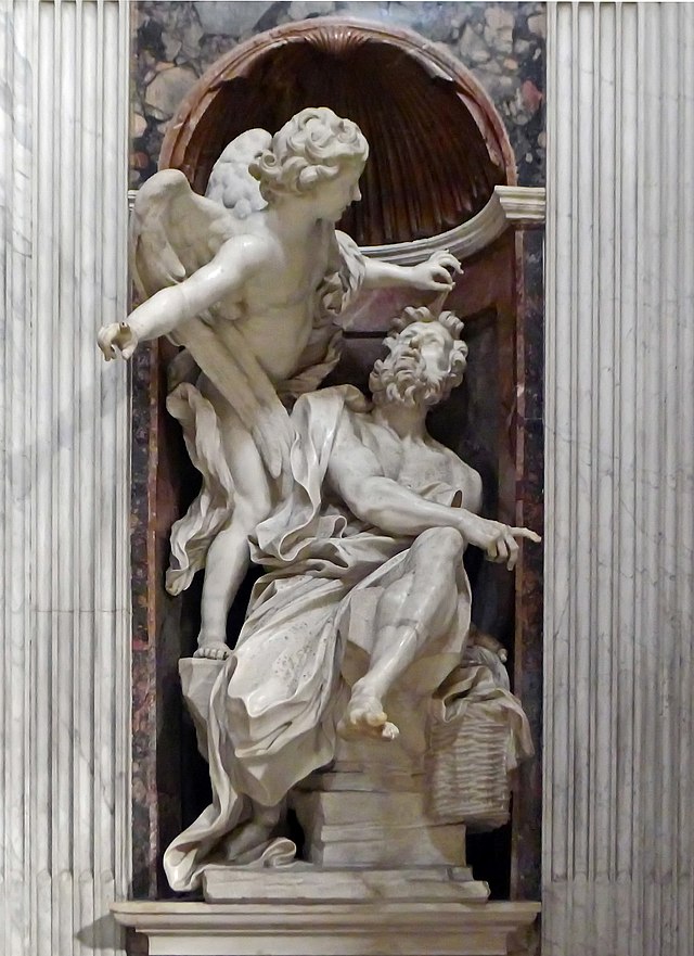 Habakkuk and the angel bernini