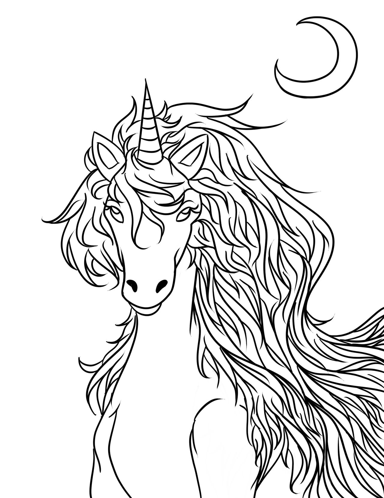 Unicorn hair everywhere