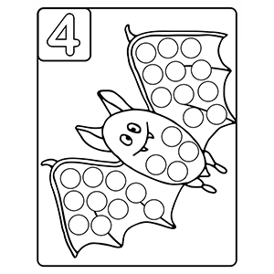 Halloween dot markers activity book for kids ages easy guided big dots coloring book for toddlers and preschoolers