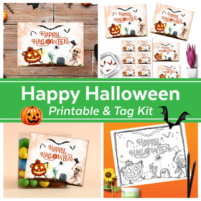 Happy halloween printable kit ð â ministering printables