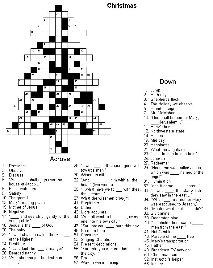 Christmas crossword puzzles for adults printable christmasgamesforadults christmas crossword christmas crossword puzzles christmas puzzle