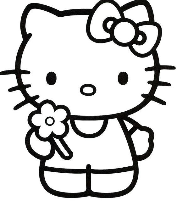 Hello kitty coloring pages by coloringus on