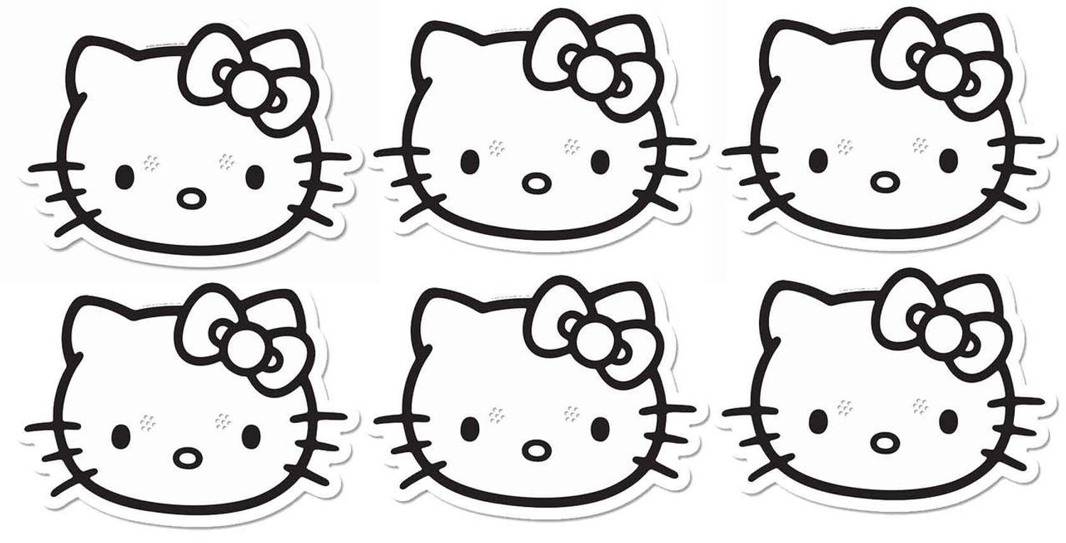 Hello kitty colour and keep party face masks