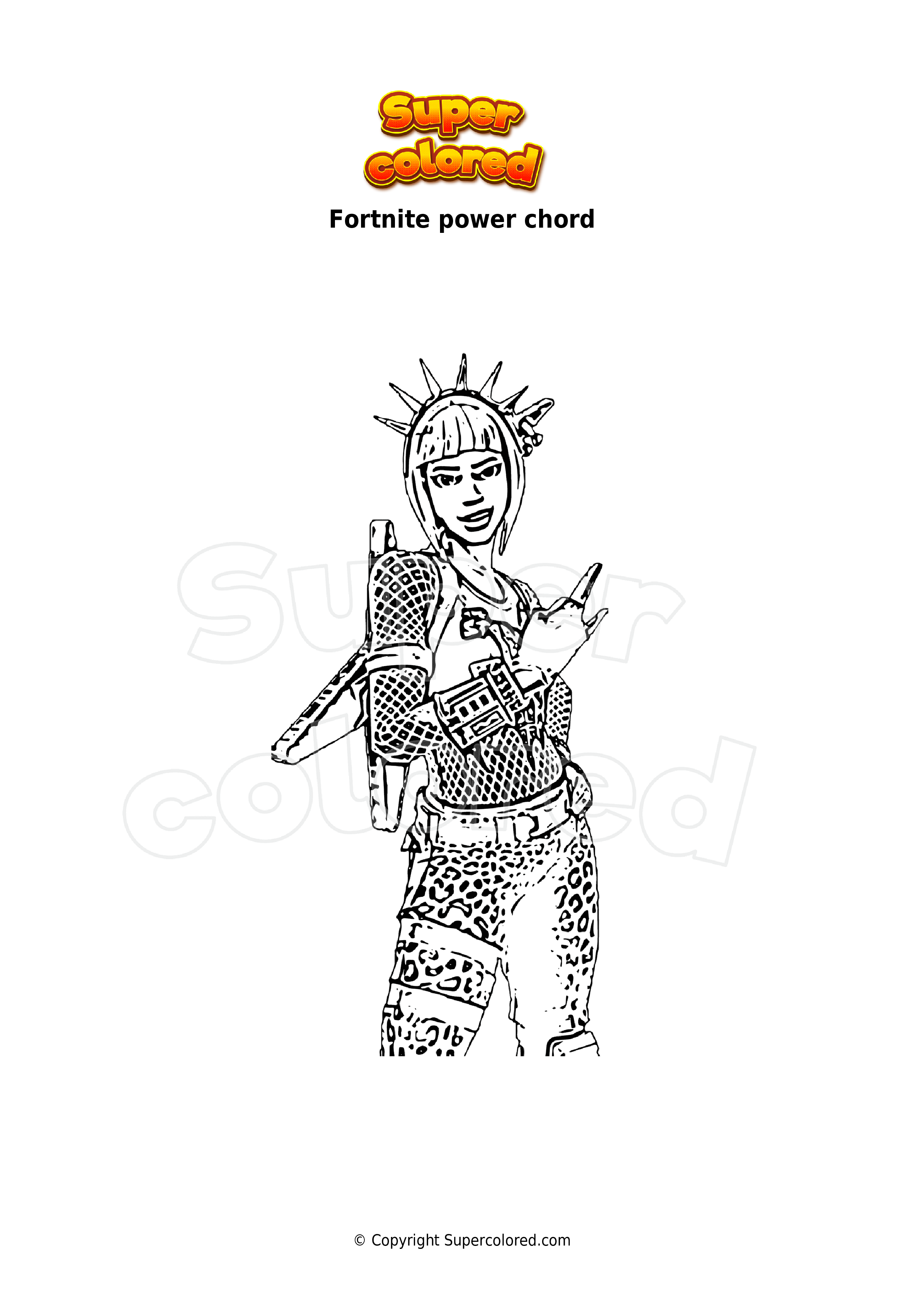 Coloring page fortnite snorkel ops