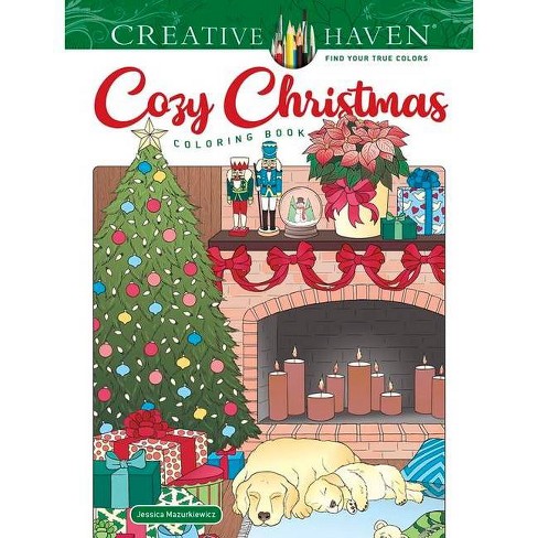 Creative haven cozy christmas coloring book