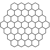 Honeyb tessellation coloring page free printable coloring pages