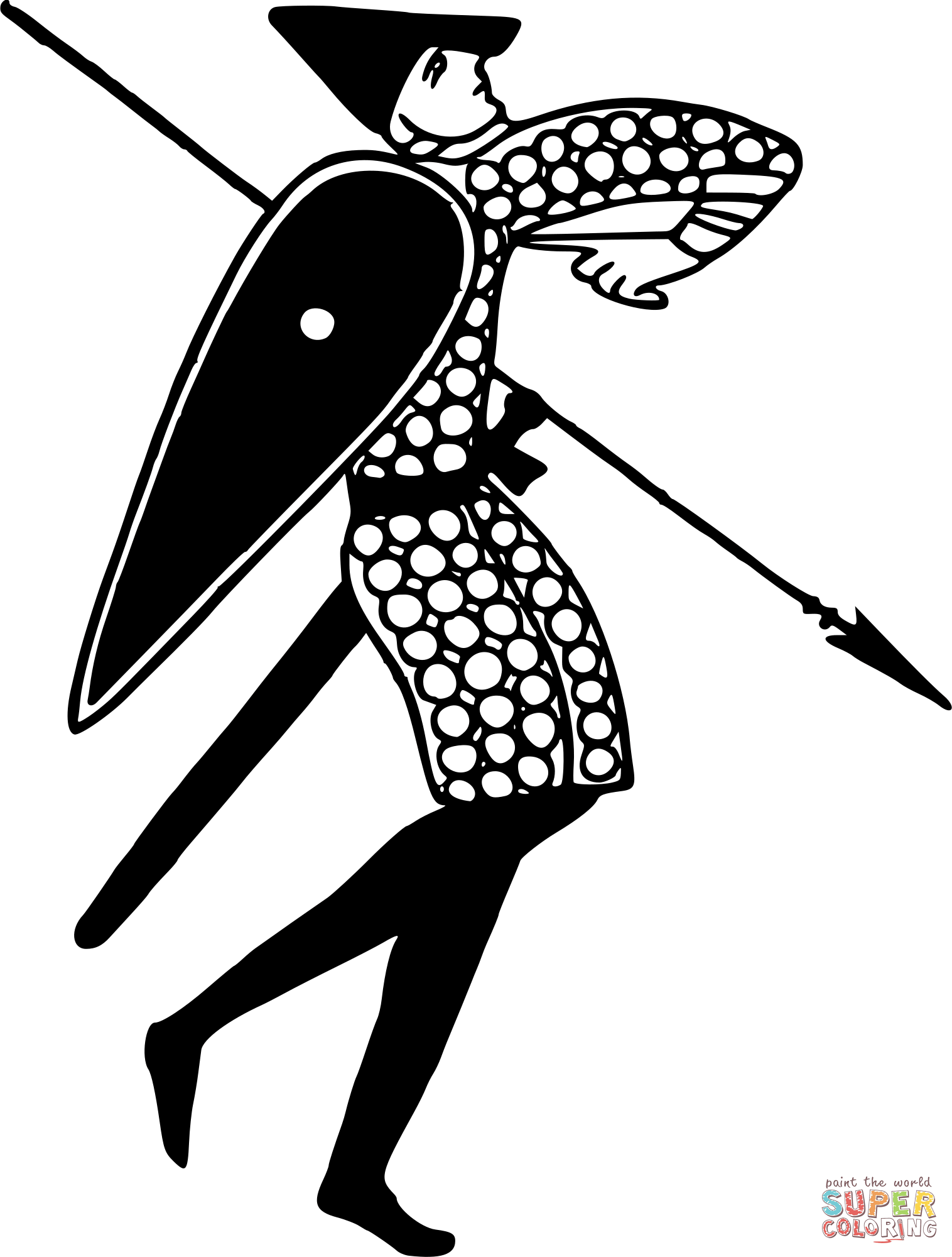 Vintage norman soldier coloring page free printable coloring pages