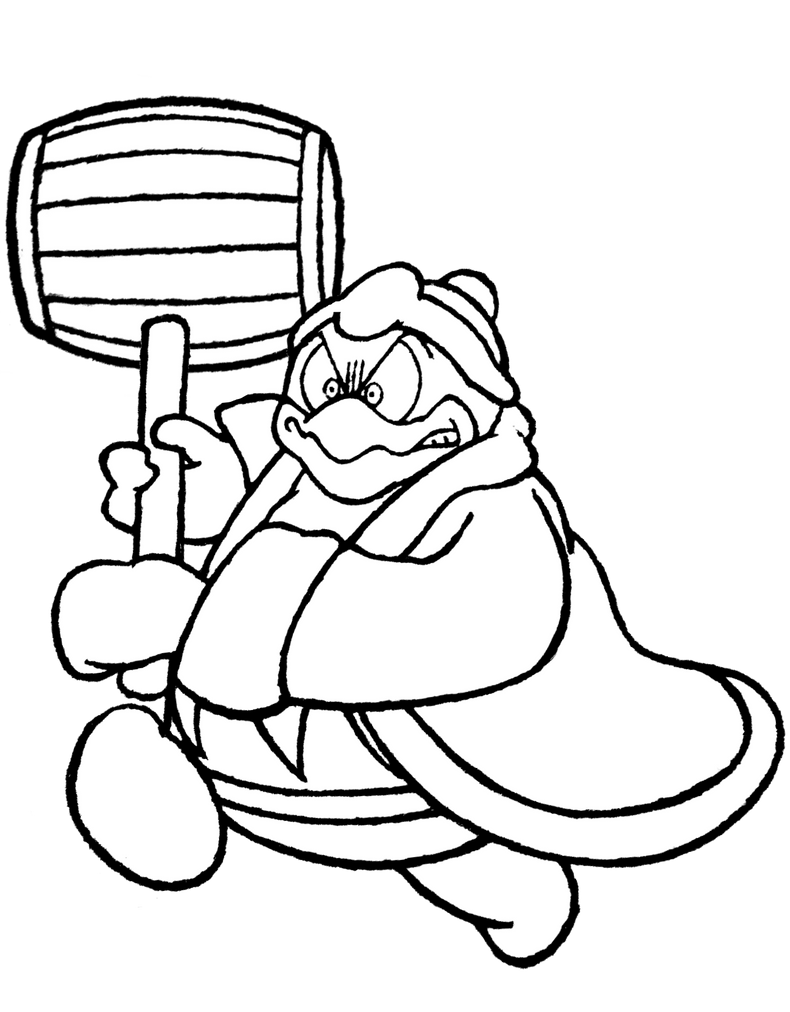 King dedede drops the hammer by realarpmbq on