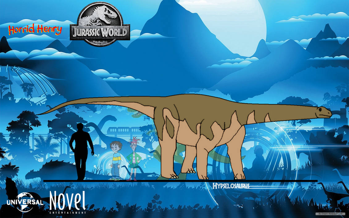 Hypselosaurus jurassic world horrid henry style by francoraptor on