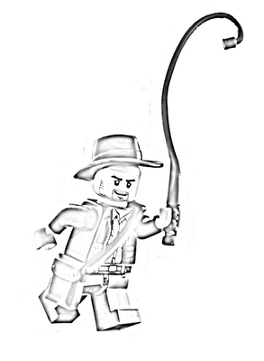Lego coloring pages the lego thing