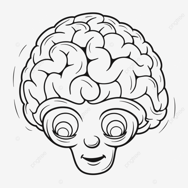 Dibujo de el cerebro un vector alienãgena ilustrado para colorear quema pãgina png dibujos dibujo extraterrtre dibujo del cerebro dibujo de ala png y vector para dcargar gratis