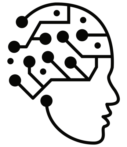 Dibujo de inteligencia artificial para colorear dibujos para colorear imprimir gratis