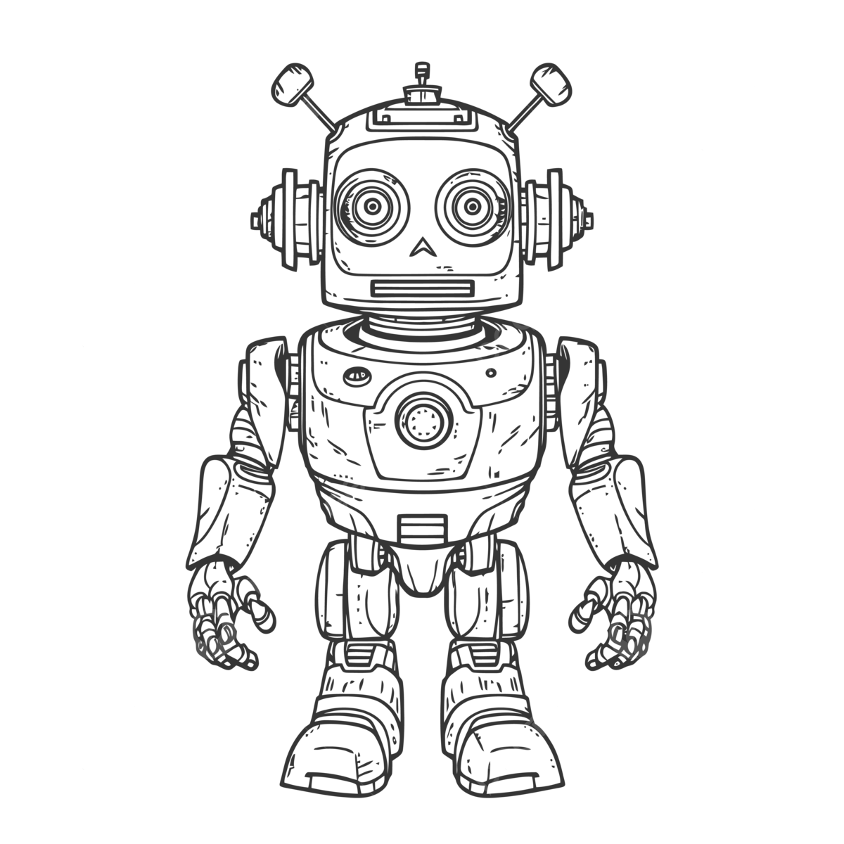 Dibujo de robot para colorear vector png dibujos dibujo de ala dibujo de robot dibujo de anillo png y vector para dcargar gratis
