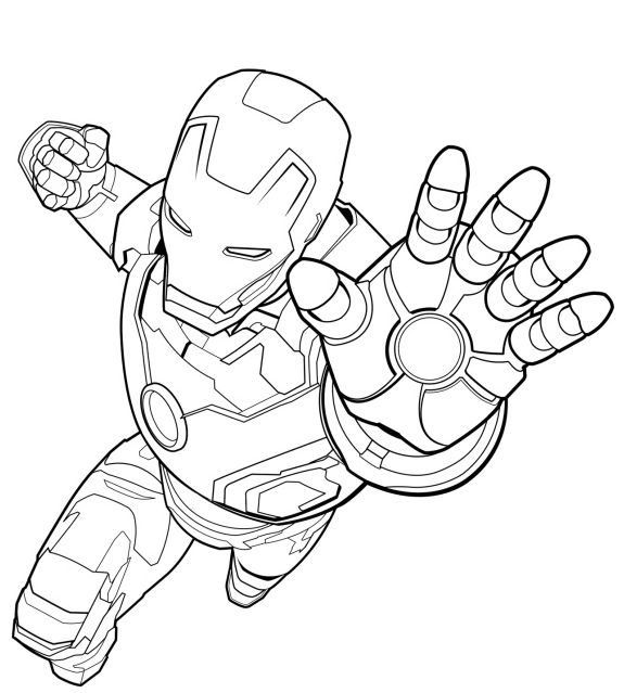 Coloring page iron man hd marvel coloring superhero coloring superhero coloring pages
