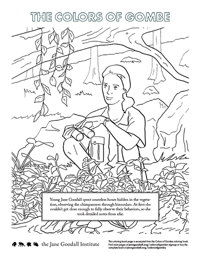 Jane goodalls roots and shoots