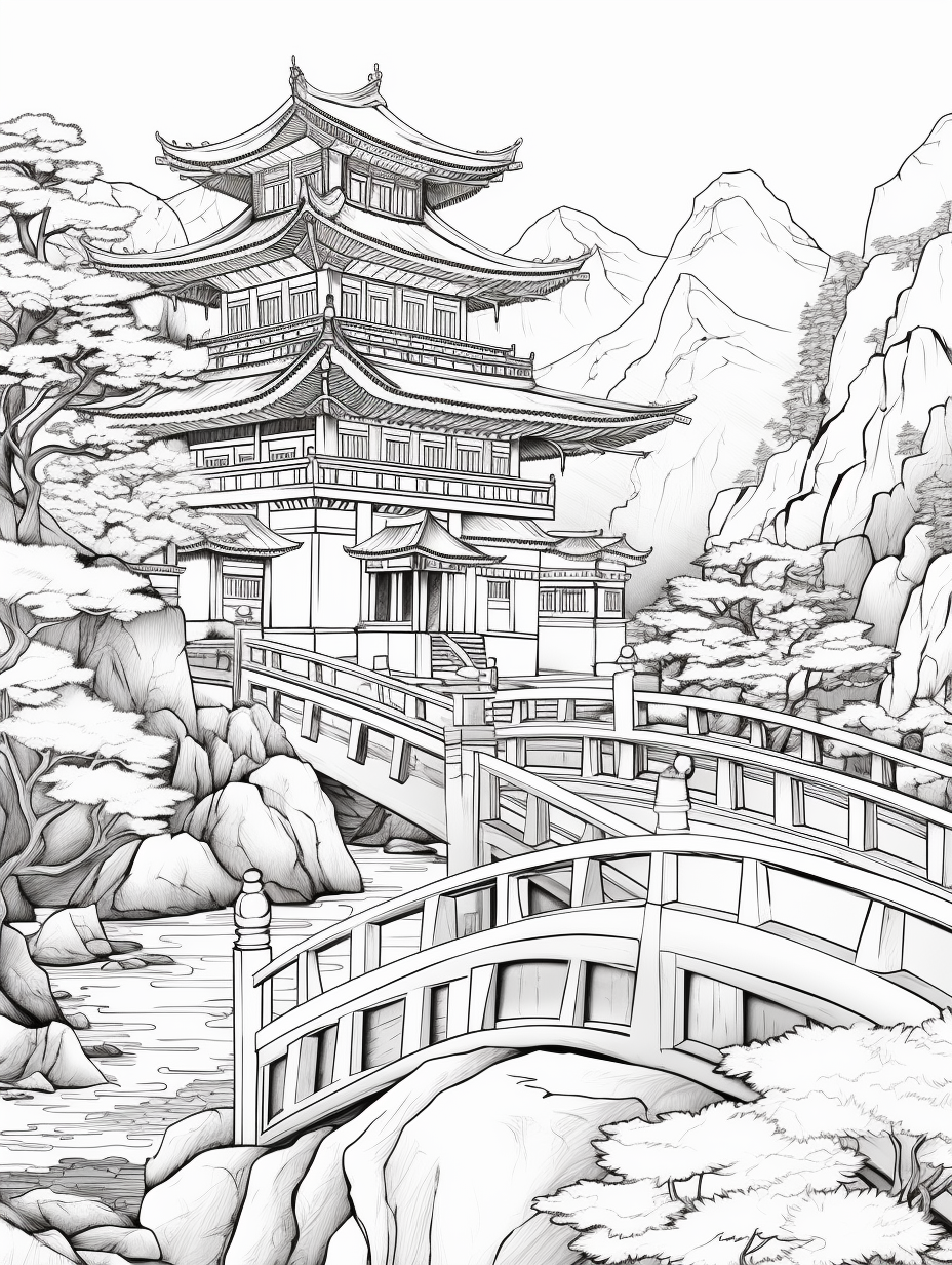 Japan coloring books for children coloring pages