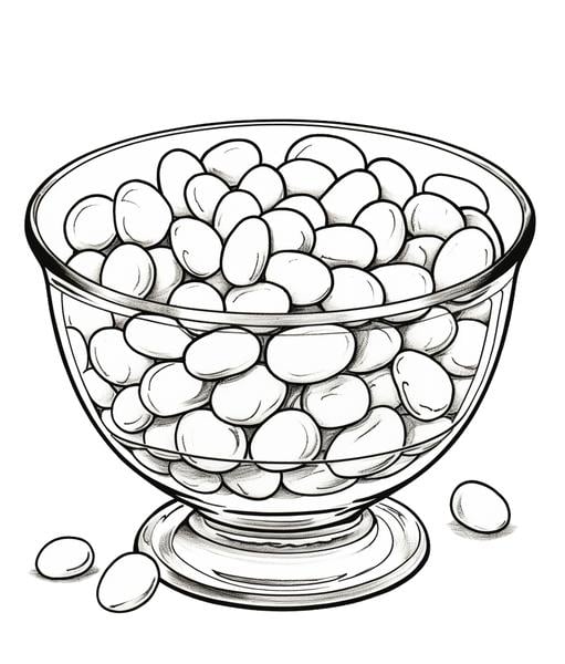 Free printable desserts coloring pages list