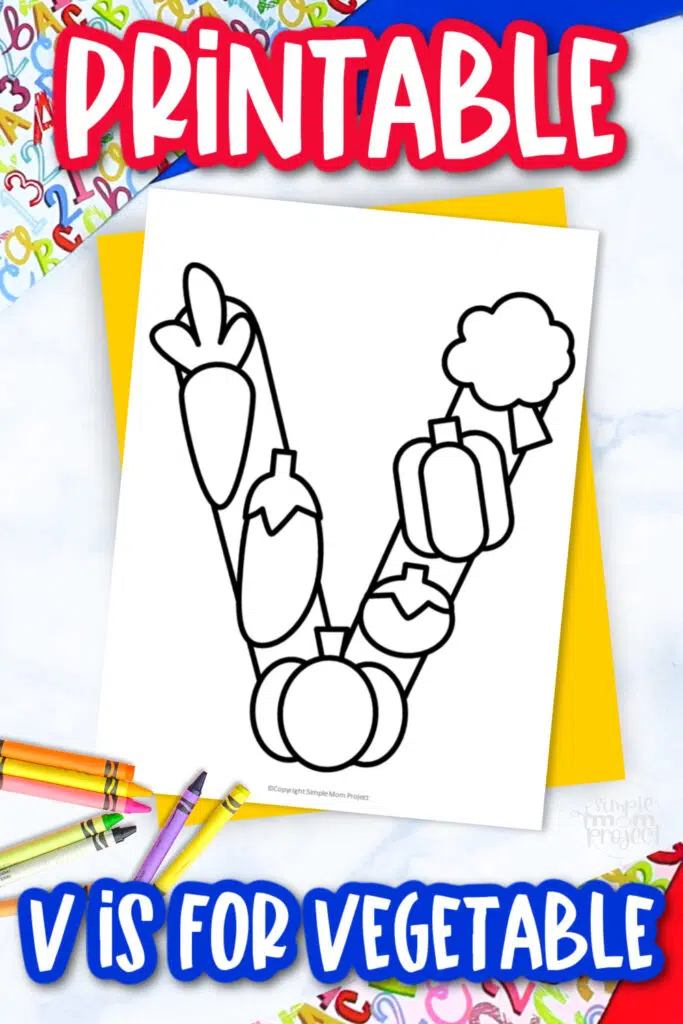 Free printable letter v coloring page â simple mom project
