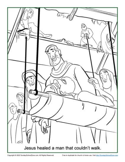 Jesus coloring pages